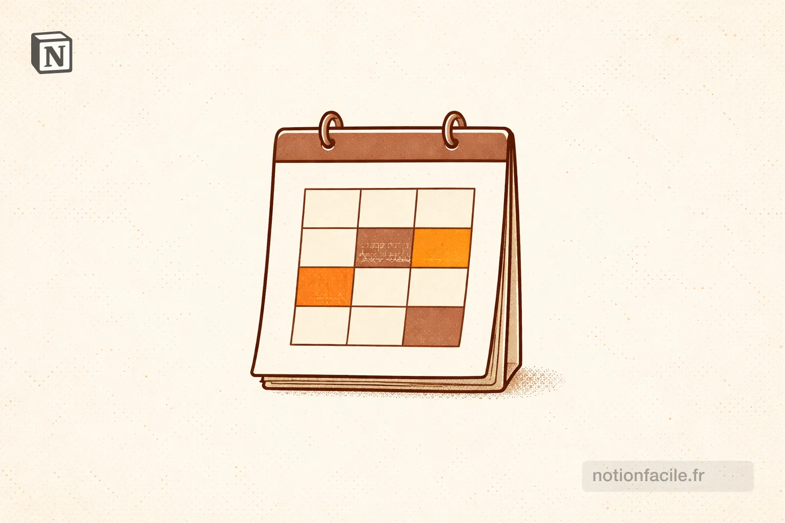 Créer un calendrier Notion : Calendar et vue calendrier