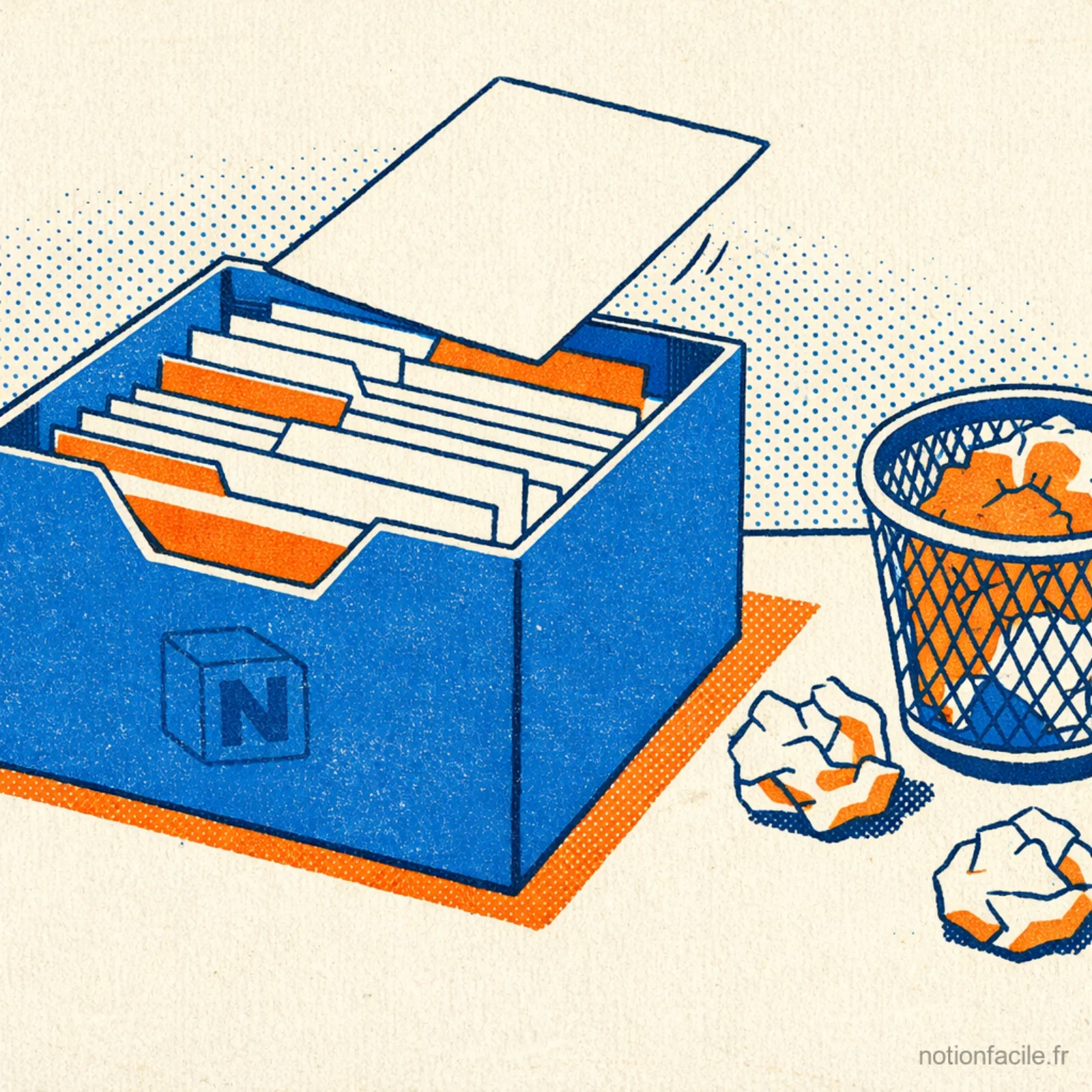 Notion Archive : archiver vos pages sans les supprimer